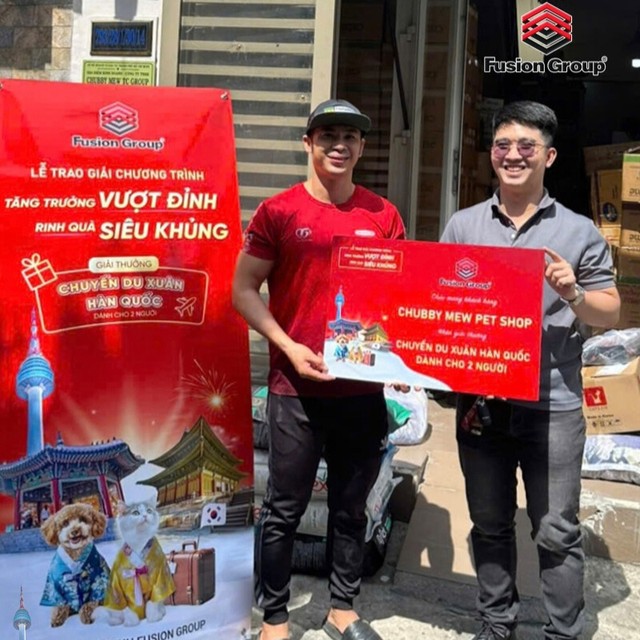 Fusion Group trân trọng trao tặng Giải thưởng Chuyến du xuân Hàn Quốc tới Quý khách hàng